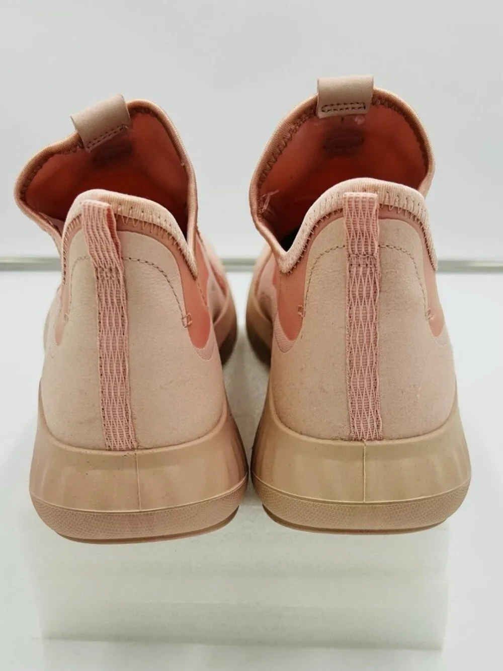 ECCO Phorene ALPHA Slip-on Sneaker Shoes Pink Womens EUR 40 US 9 / 9.5 Fluidform